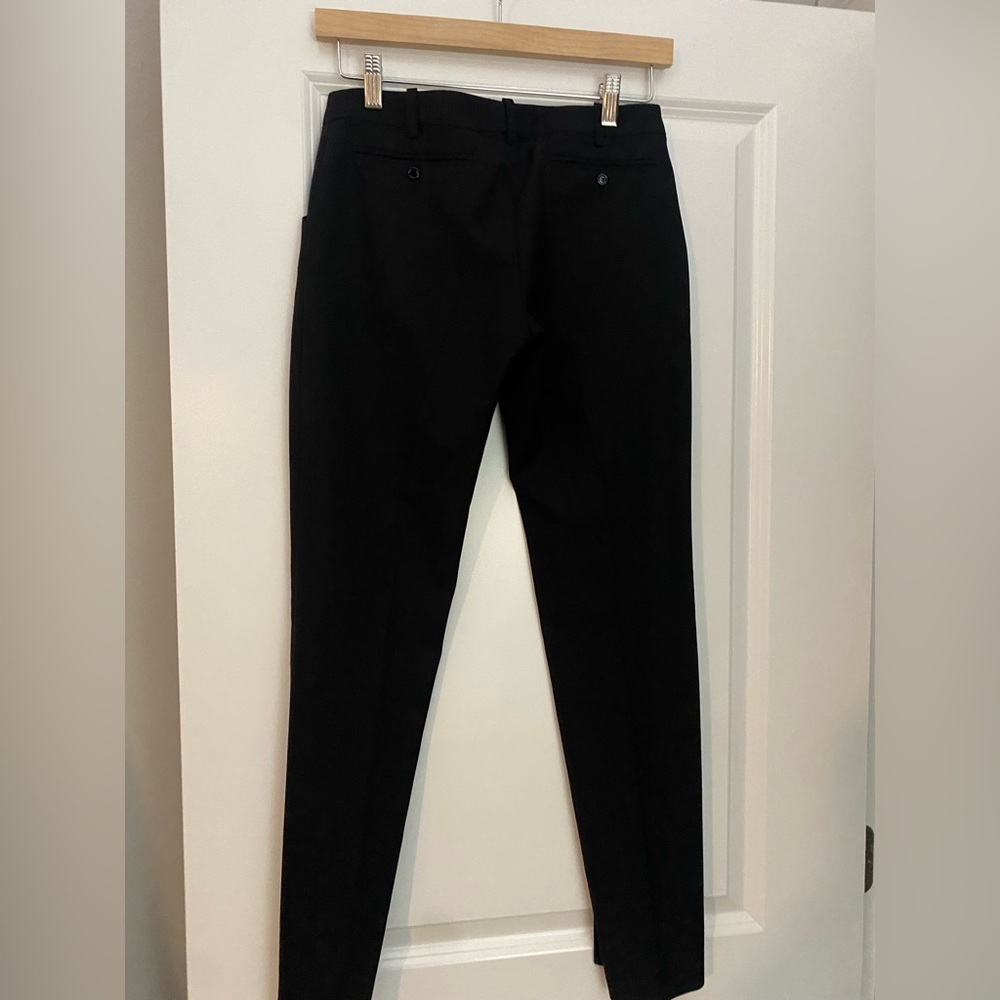 Le Dix Balenciaga Paris Straight Leg Trouser Pants in Black Size 38💕 - Picture 5 of 8